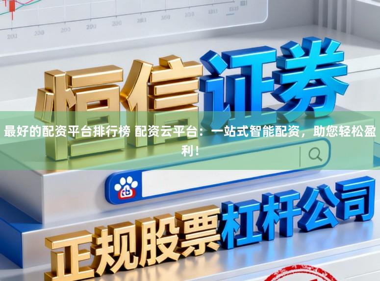 最好的配资平台排行榜 配资云平台:一站式智能配资,助您轻松盈利!