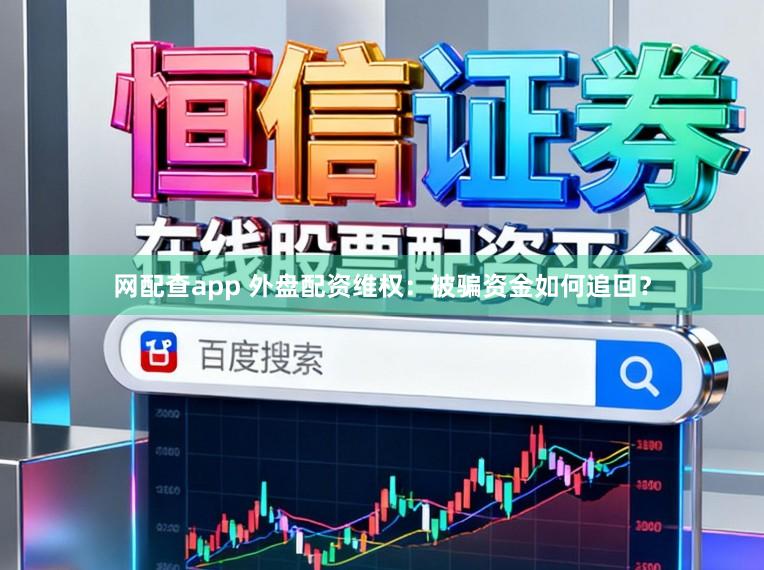 网配查app 外盘配资维权:被骗资金如何追回?