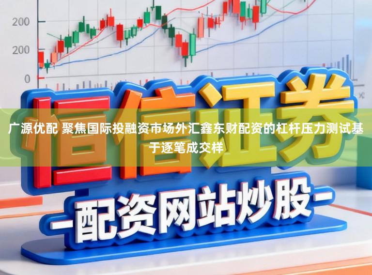 广源优配 聚焦国际投融资市场外汇鑫东财配资的杠杆压力测试基于逐笔成交样