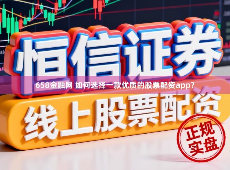 658金融网 如何选择一款优质的股票配资app？