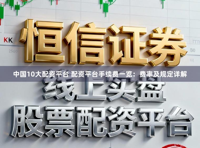 中国10大配资平台 配资平台手续费一览：费率及规定详解